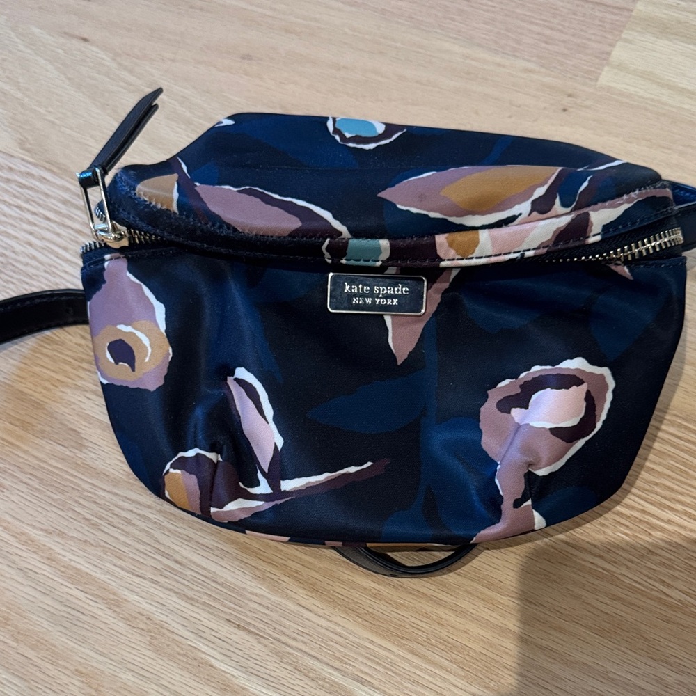 kate spade New York Floral Print Crossbody Belt Bag